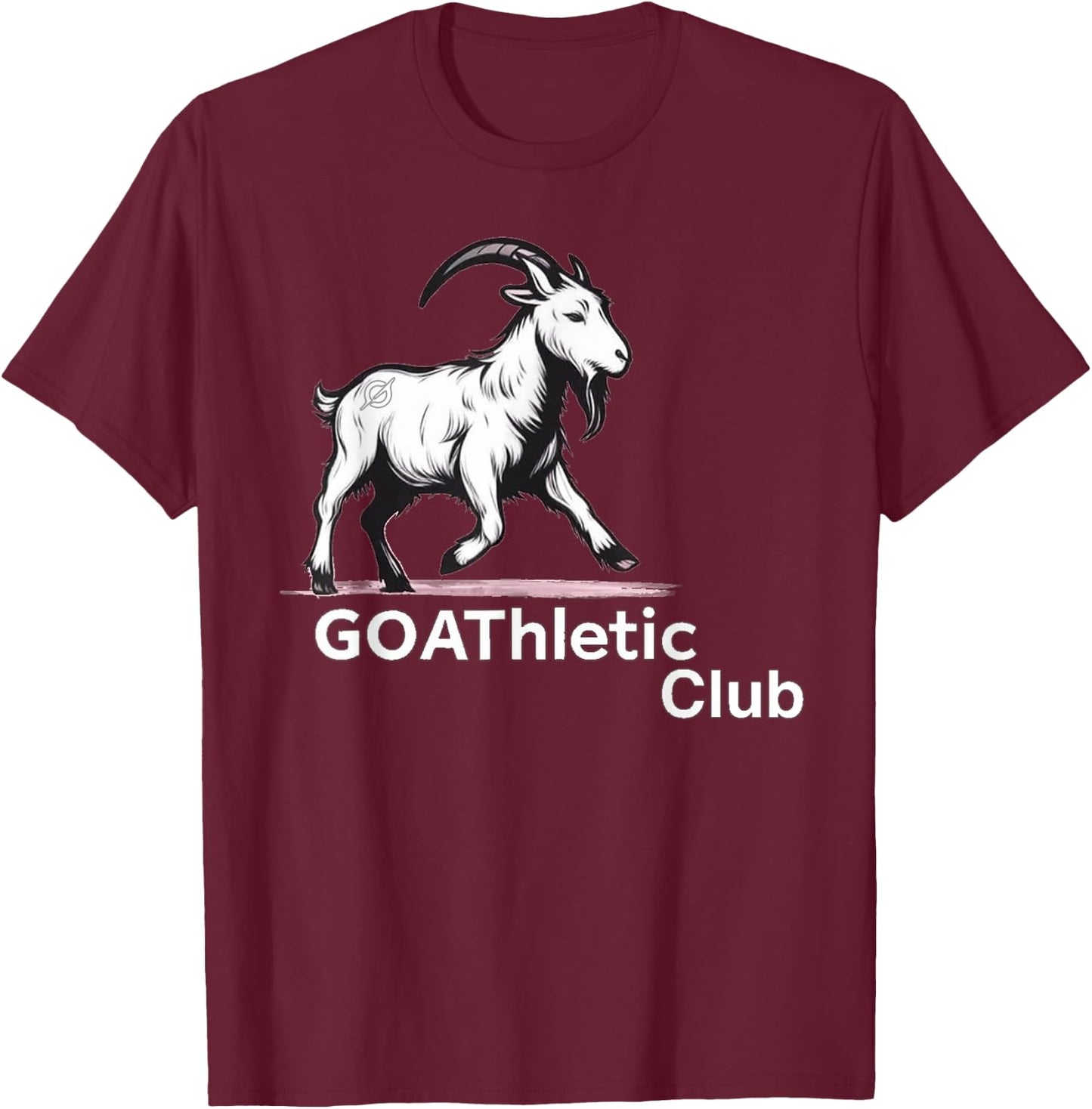 GOAThletic Club For the MEGA-Goats T-Shirt - T-Shirt | Maroon