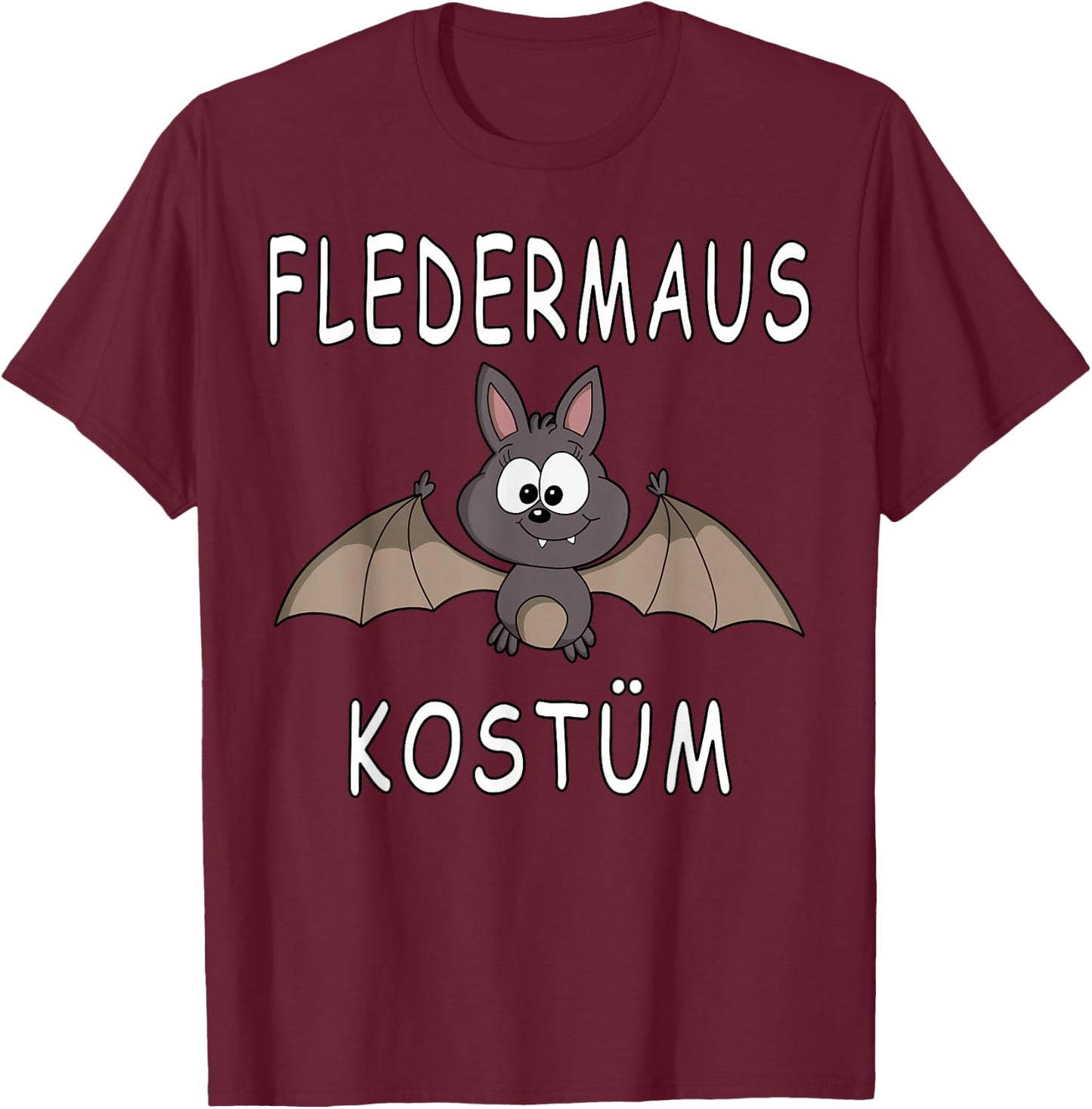 Bat costume , black, s T-Shirt - T-Shirt | Maroon