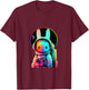 Easter Bunny Astronaut T-Shirt - T-Shirt | Maroon