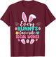 Every Bunny's Favorite Social Worker Shirt Funny Easter Day T-Shirt - T-Shirt | Maroon