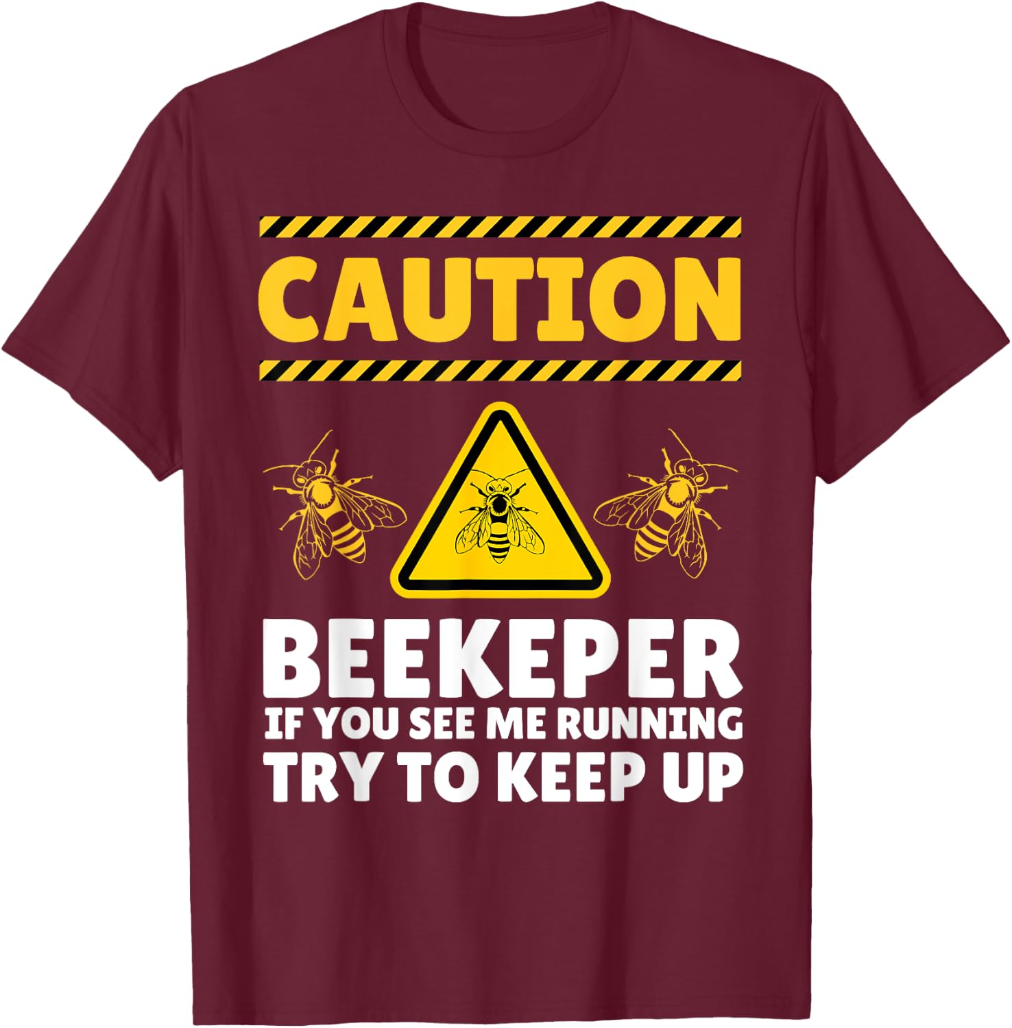 Best Beekeeper Art Women Bee Hive Lover Beekeeping T-Shirt - T-Shirt | Maroon