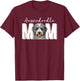 Aussiedoodle Mom Aussiedoodle Owner Aussiedoodle Lover T-Shirt - T-Shirt | Maroon