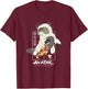 Avatar: The Last Airbender Air Nomad Friends Group Shot T-Shirt - T-Shirt | Maroon