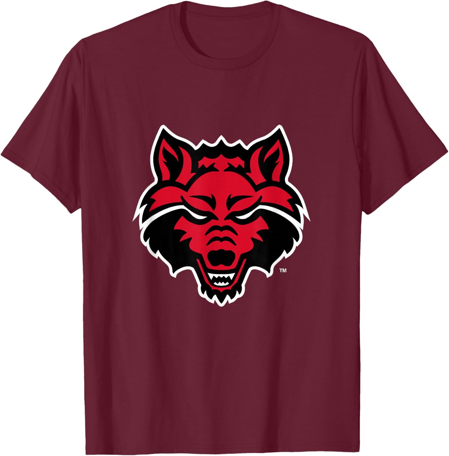 Arkansas State Wolves | Official NCAA University | RYLAKS06 T-Shirt - T-Shirt | Maroon