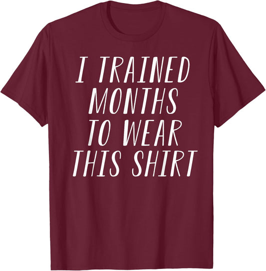 Funny Marathon or Triathlon Spectator Shirt T-Shirt - T-Shirt | Maroon
