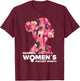National Women's History Month March Is History Month T-Shirt - T-Shirt | Maroon