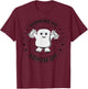 Working My Adipose Off- Funny Exercise Gift Apparel T-Shirt - T-Shirt | Maroon