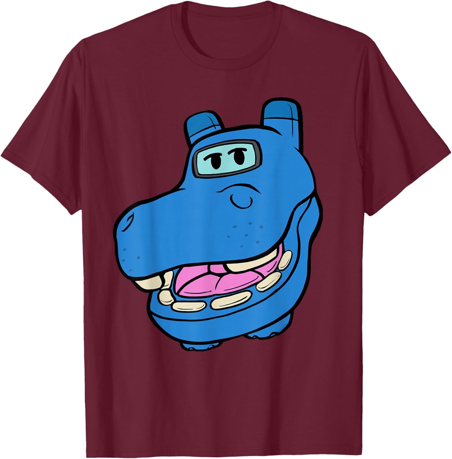 Disney and Pixar's Toy Story 5 Atlas Hippopotamus Big Pose T-Shirt - T-Shirt | Maroon