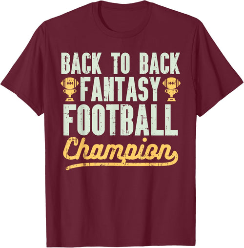 Back To Back Fantasy Football Champion Gridiron Legend Gift