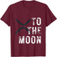 XRP Coin To The Moon XRP Crypto T-Shirt - T-Shirt | Maroon