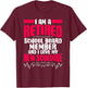 Retirement I'm A Retired School Board Member T-Shirt - T-Shirt | Maroon