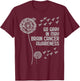 Brain Cancer Awareness Shirt Wear Gray Fight Brain Cancer T-Shirt - T-Shirt | Maroon