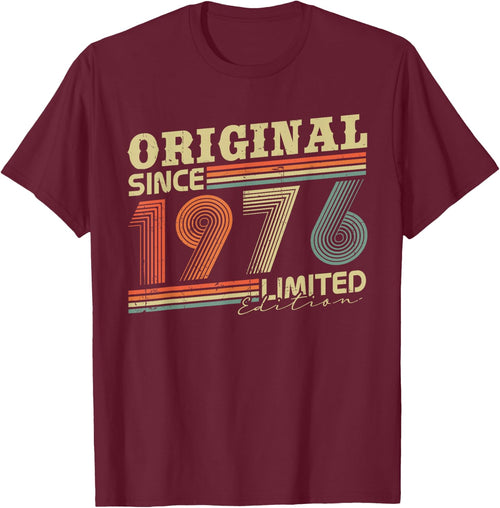 Original 1976 Anniversaire 50 Ans Vintage Cadeau Homme Femme