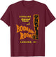 Boom Boom Room Tiki Bar Lansing Michigan T-Shirt - T-Shirt | Maroon
