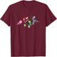 Ben 10 Ultimate Alien: Cosmic Destruction Epic Team Attack T-Shirt - T-Shirt | Maroon