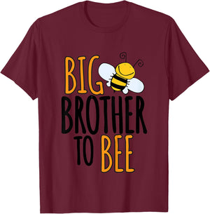 Kinder Big Brother To Bee Shirt New Big Brother to be Shirt Jungen T-Shirt - T-Shirt | Maroon