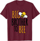 Kinder Big Brother To Bee Shirt New Big Brother to be Shirt Jungen T-Shirt - T-Shirt | Maroon