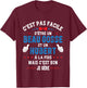Funny Christmas Gift Man Handsome Kid Hubert Humor T-Shirt - T-Shirt | Maroon