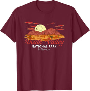 Death Valley National Park Nevada T-Shirt - T-Shirt | Maroon