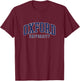 Oxford Bold Logo , Blue, S T-Shirt - T-Shirt | Maroon