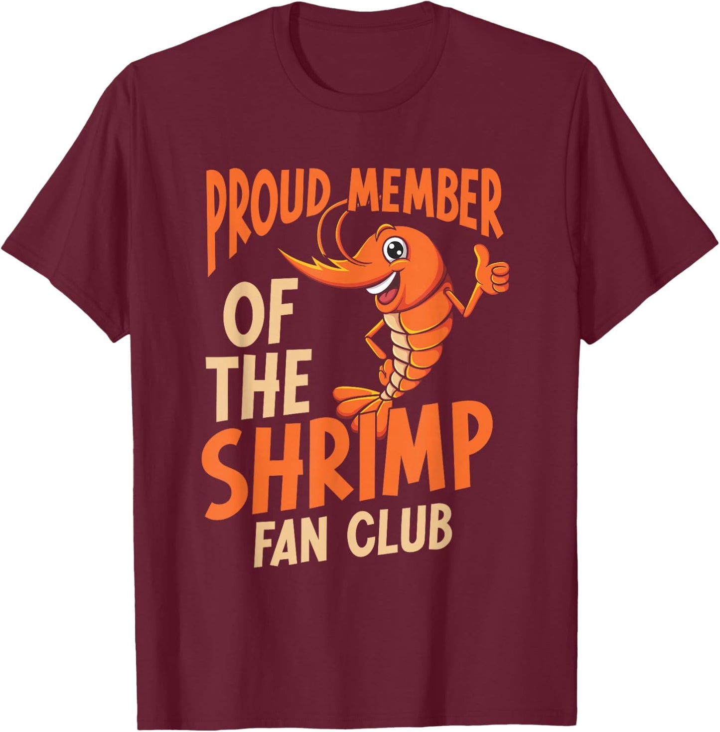 Shrimp Whisperer Seafood Shrimp Lover T-Shirt - T-Shirt | Maroon