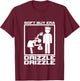 Funny Soft Guy Era Drizzle Drizzle Soft Girl Era Parody T-Shirt - T-Shirt | Maroon
