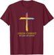 Jesus, My Lord, My Savior T-Shirt - T-Shirt | Maroon