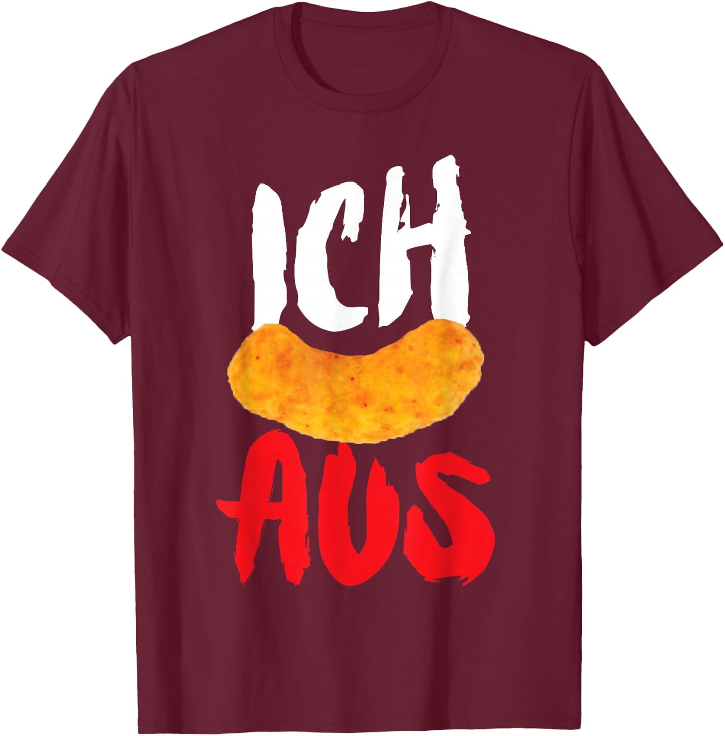 Ich Flip Aus Erdnussflip T-Shirt - T-Shirt | Maroon