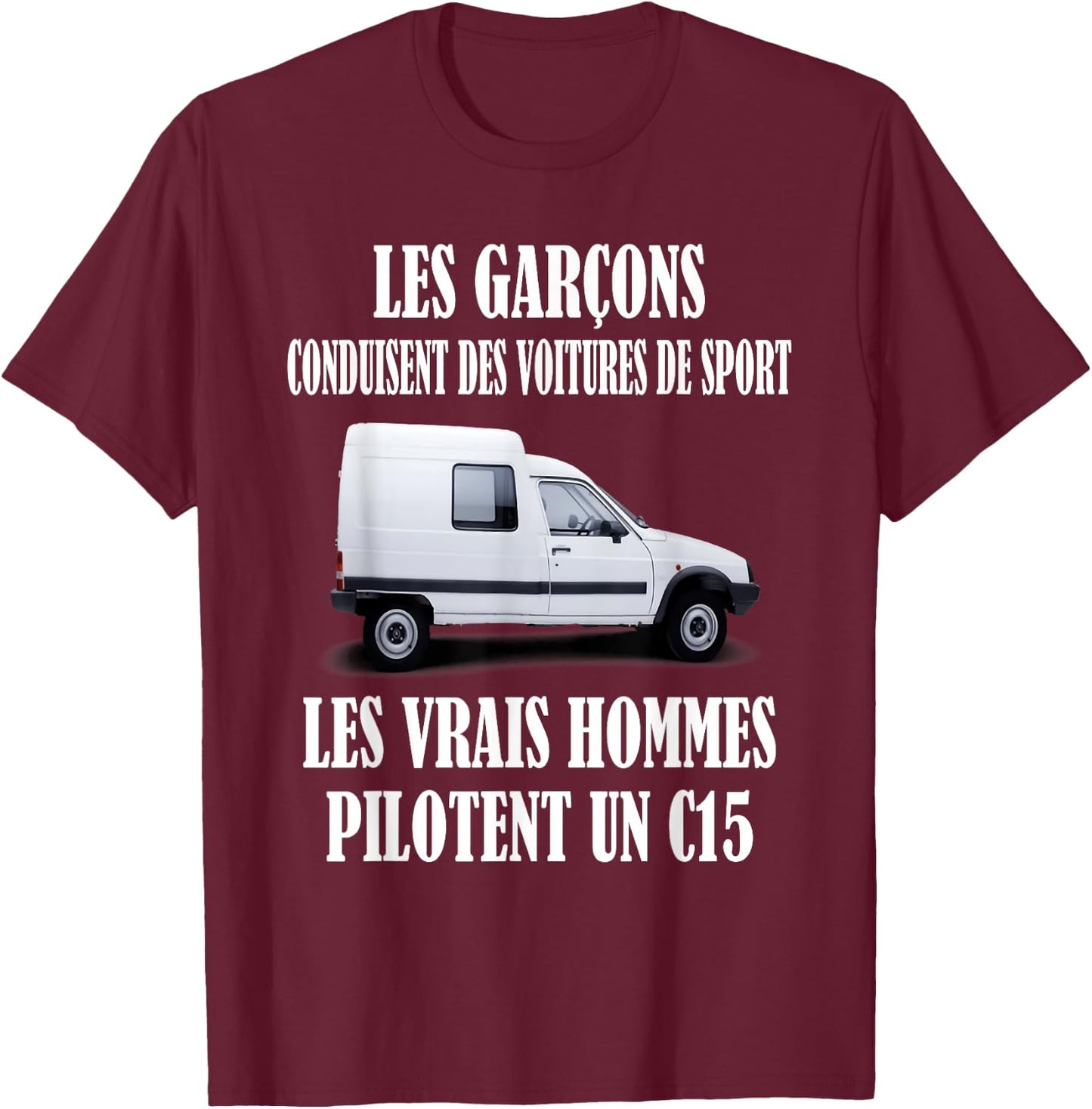 Boys Drive Sports Cars The Real T-Shirt - T-Shirt | Maroon