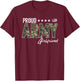 OCP Proud Army Girlfriend T-Shirt - T-Shirt | Maroon
