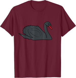 Black Swan T-Shirt - T-Shirt | Maroon