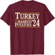 Vegetee Turkey and Mashed Potatoes 2024 Adults T-Shirt - T-Shirt | Maroon