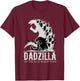 Dadzilla Father of the Monster Funny Dad Father T-Shirt - T-Shirt | Maroon