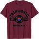 Taekwondo South Korean Flag Martial Arts Fighter T-Shirt - T-Shirt | Maroon