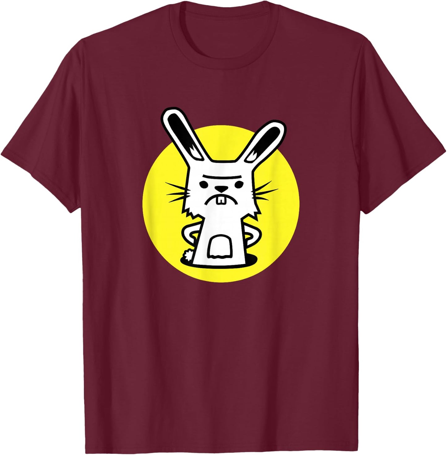 Bunnitude T-Shirt - T-Shirt | Maroon