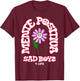 Mente positiva Junior Tumbados Corridos H Belicos Sad Boys T-Shirt - T-Shirt | Maroon