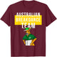 Australian Breakdance Team Costume, Funny Parody, kangaroo T-Shirt - T-Shirt | Maroon