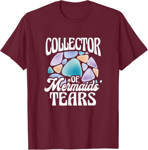 Collector Of Mermaids' Tears Fantasy Dream T-Shirt - T-Shirt | Maroon