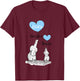 Children's Big Brother 2026 Gift Elephant Announcement Birth , White T-Shirt - T-Shirt | Maroon