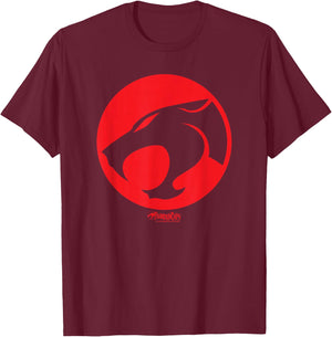 Thundercats Red Logo T-Shirt - T-Shirt | Maroon