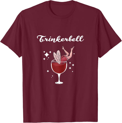 Women's Holla the Wine Fairy - Wine Vino Trinkerbell , black, s