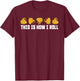 Cool This Is How I Roll Rubber Duck Duck T-Shirt - T-Shirt | Maroon