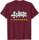 Communist Friends Comrades Design - Milkshake Funny T-Shirt - T-Shirt | Maroon