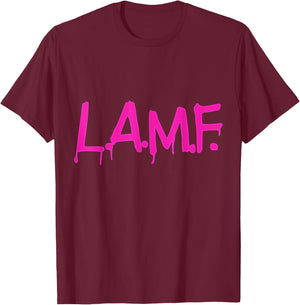 Johnny Thunders LAMF T-Shirt - T-Shirt | Maroon