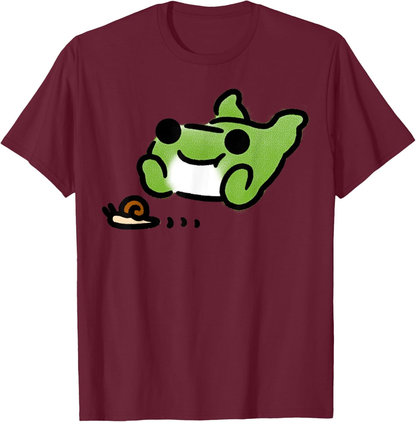 Frog Meme T-Shirt - T-Shirt | Maroon
