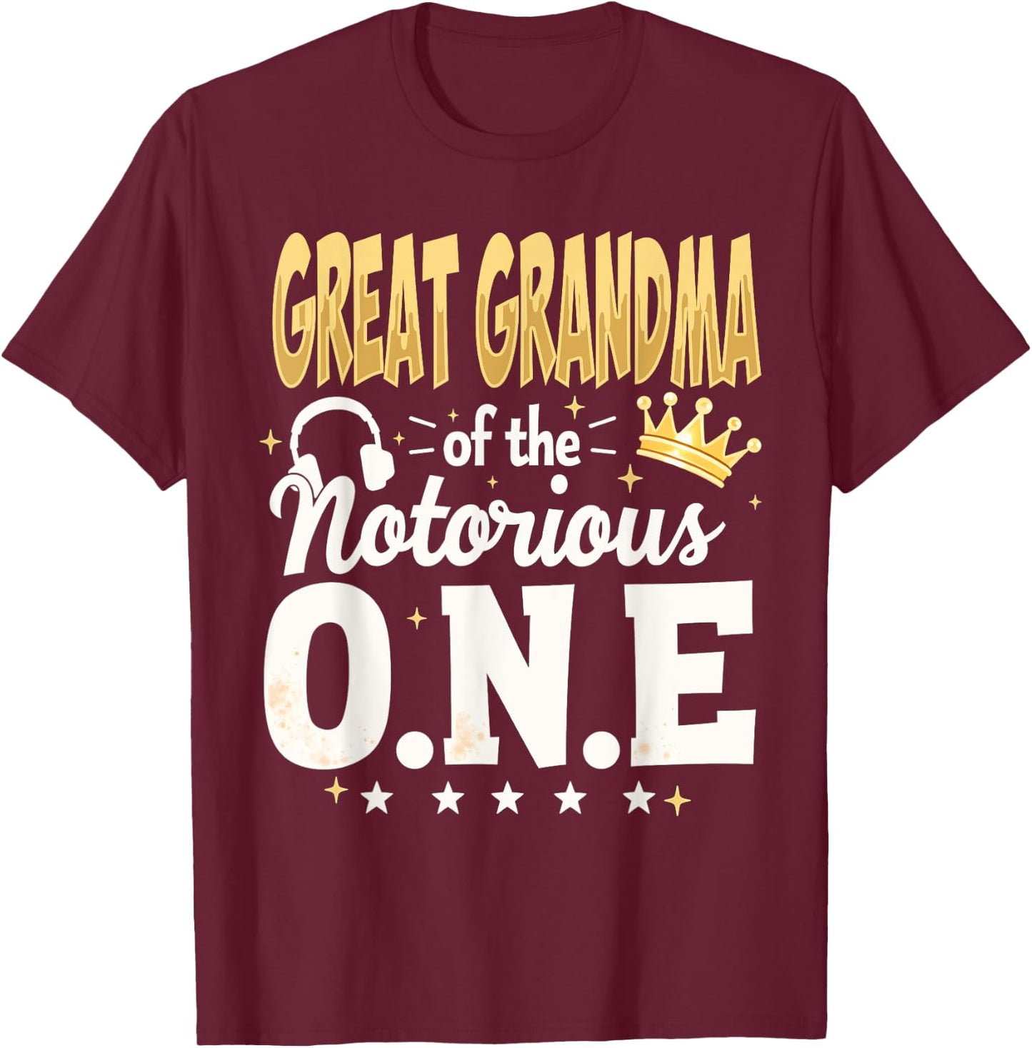 Hip Hop Matching Family 1st Birthday Party - -Adults, Black, Small, Short Sleeve T-Shirt - T-Shirt | Maroon