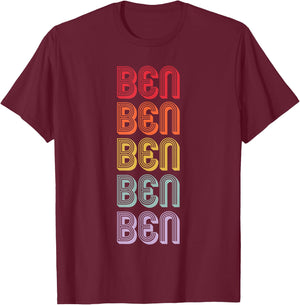 Ben T-Shirt - T-Shirt | Maroon