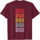 Ben T-Shirt - T-Shirt | Maroon