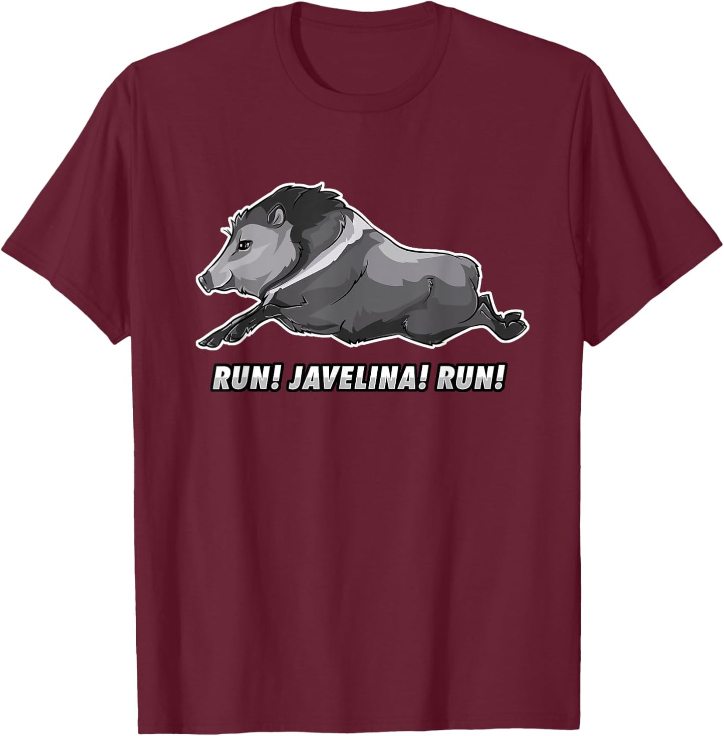 Javelina Running T-Shirt - T-Shirt | Maroon