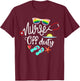 Nurse Off Duty Funny Summer Beach Holiday For NP RN Nurses T-Shirt - T-Shirt | Maroon